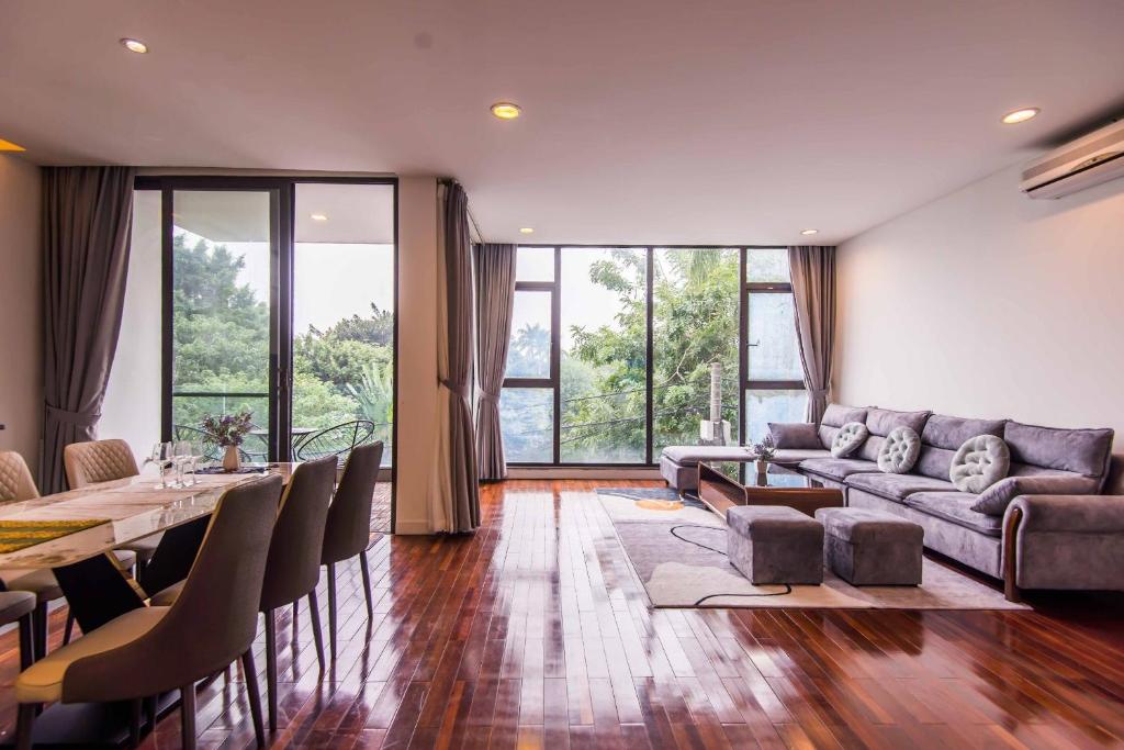 Luxe Paradise Residence Hà Nội, căn hộ sang trọng với ban công riêng và vị trí trung tâm