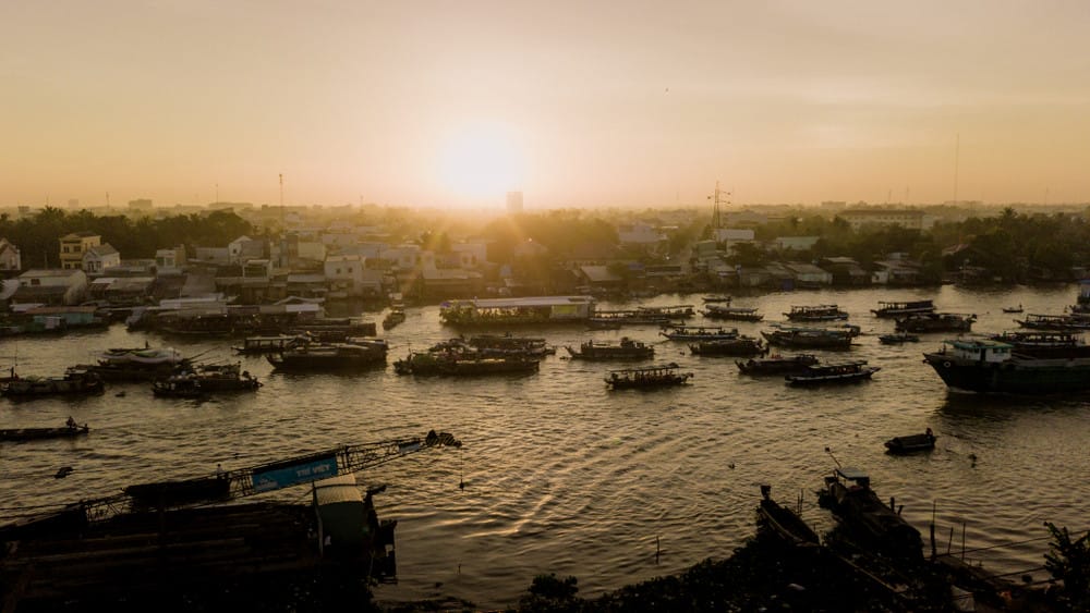 Tour Tết Nguyên Đán Siêu Hot, Khám Phá Sông Nước Mỹ Tho - Cần Thơ Chỉ 2N1Đ, Check-in Căn Nhà Màu Tím & Đua Heo Mỹ Khánh